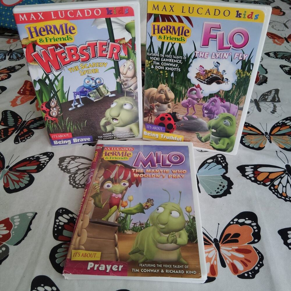 Max Lucado Hermie and Friends three DVD